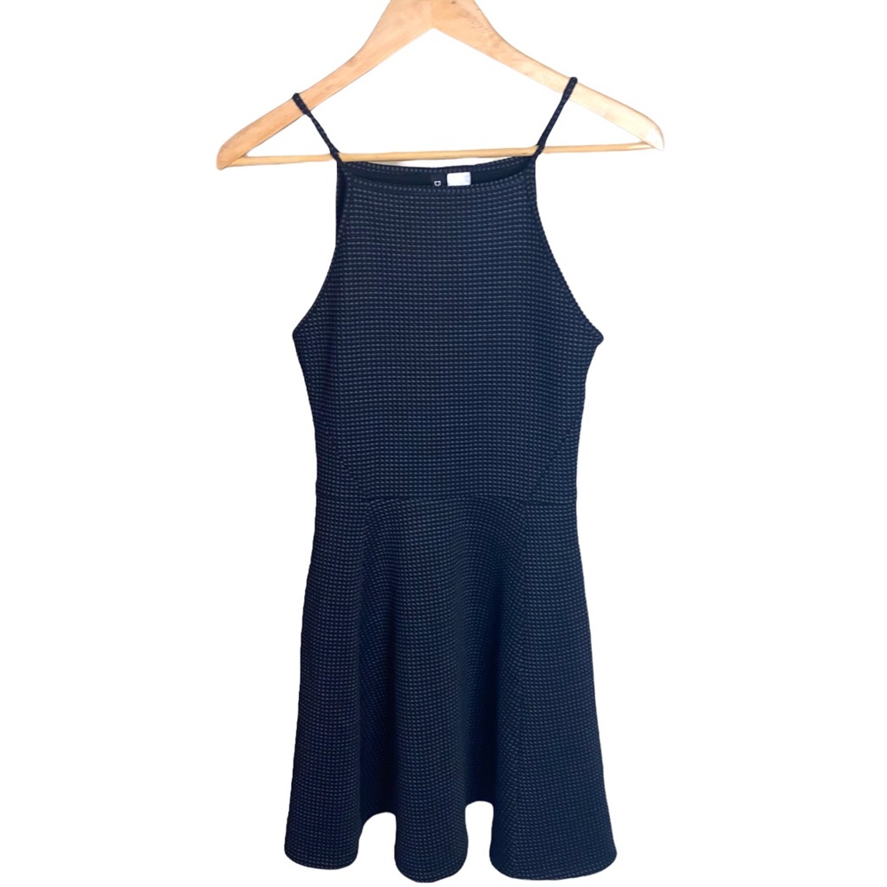Divided H&M Black Casual Dress Size 6